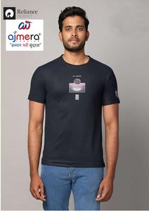 T-shirt en coton pour homme, col rond, manches courtes, coupe classique, décontracté, confortable, élégant, pour un usage quotidien - Product Image 2