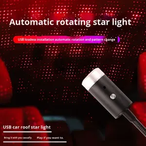 Voiture universelle 12V USB voiture <span class=keywords><strong>ciel</strong></span> étoilé lumière de projection laser avec plein <span class=keywords><strong>ciel</strong></span> étoiles intérieur extérieur atmosphère ambiante - Product Image 1