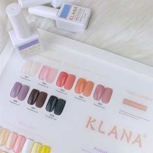 72 Color Non Toxic Very Good Gel <b>Nail</b> Polish Kit for Wholesale Custom logo Luxury Bottles - Product Image 2