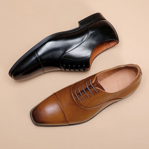 รองเท้าเดอร์บี้หนังแท้คุณภาพสูงรุ่นใหม่ปี 2025 แฟชั่นฤดูใบไม้ร่วง ดีไซน์นุ่มสบาย เหมาะสำหรับผู้ชาย รองเท้าทางการ รองเท้าธุรกิจ - Product Image 2