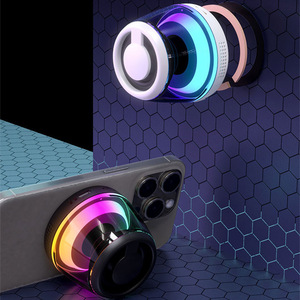 Nuovo Arrivo: Altoparlante Bluetooth Wireless con Luce RGB e Supporto Magnetico Portatile per Uso Esterno e Domestico - Product Image 5