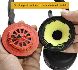 Almohadillas de espuma de repuesto Defean para auriculares Jabra <span class=keywords><strong>Evolve</strong></span> <span class=keywords><strong>75</strong></span> <span class=keywords><strong>75</strong></span> + <span class=keywords><strong>75</strong></span> UC / <span class=keywords><strong>75</strong></span> MS - Product Image 5