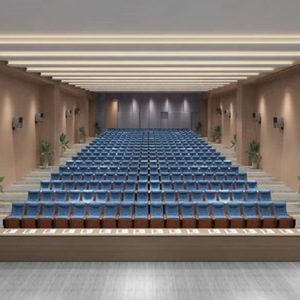 Metallo moderno Auditorium sedia per sala conferenze Auditorium Auditorium sala concerti sala conferenze scala aula teatro mobili - Product Image 5