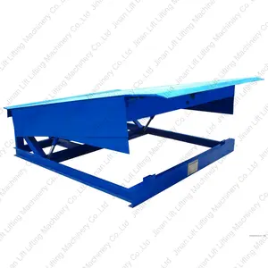 container unloading lift Industrial hydraulic cylinder loading stationary dock leveler lift platform tables for sale