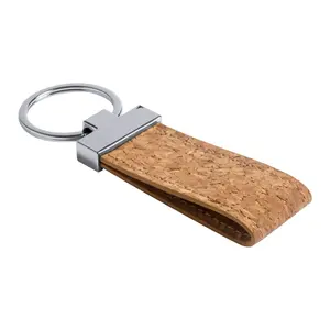 Portachiavi in sughero naturale, merchandising sostenibile - Product Image 2