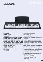 Fábrica al por mayor profesional 61 teclas música Piano Electrónico y órgano con 128 tonos 128 ritmos teclado dual