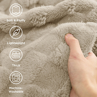 Couverture chauffante électrique en flanelle polaire, couverture chauffante douce et chaude, lavable en machine, couverture d'hiver, OEM ODM en gros