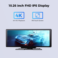 10,26 "Carplay Pantalla Android 64GB Bt Radios Touch Dash Cámara Video Dvd Player