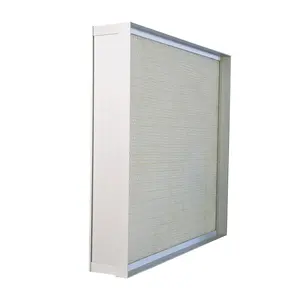 China Manufacturers Price Laminar Flow Hood Mini Pleated Box HEPA Air Filter Air Purifying Filter Air Filter 24"x24"x4"