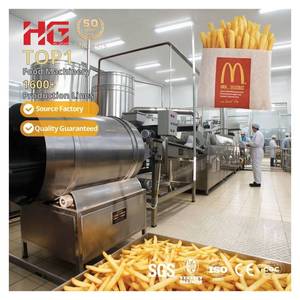 Nouvelle Ligne de Production Automatique de Chips de Pommes de Terre <span class=keywords><strong>Frites</strong></span>, Friteuse, Stérilisateur Alimentaire, Mélangeur à Coupe Ondulée, <span class=keywords><strong>Four</strong></span> de Cuisson - Product Image 3