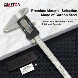 Pied à coulisse numérique 150mm 200mm 300mm en acier inoxydable avec écran LCD de <span class=keywords><strong>mesure</strong></span> - Product Image 2