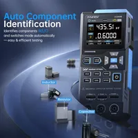 Testeur numérique de pont LCR ESR haute précision HEDAO LC1020E avec précision de 0,3, communication USB-Type C, écran LCD TFT de 2,8 pouces pour