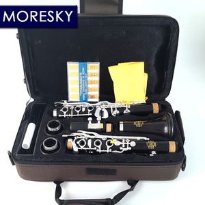 Clarinete MORESKY Oehler, Superficie de Níquel Plateado, Personalizado, Ébano/Grenadilla, Bb, 20 Llaves, Madera Turca, Sib GM11 - Product Image 2