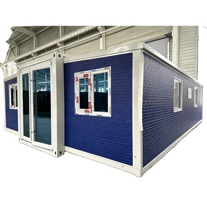 <span class=keywords><strong>Casa</strong></span> Contenedor Plegable Modular Prefabricada Expandible de 40 pies para Oficina Pequeña Portátil, Hogar de Camping, Supermercado, Apartamento - Venta Directa de Fábrica - Product Image 1
