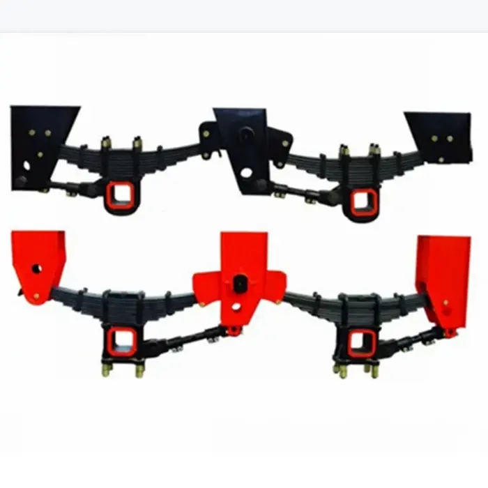 Heavy Duty Truck Square Round Axle Suspension Parts Trailers Mechanical Trailer Suspension