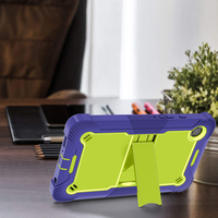 Étui de protection pour tablette Samsung Tab A9 (2023) X110/X115/X117 8,7 pouces, coque hybride en silicone et PC, vente en gros