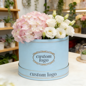 Boîte Cadeau Ronde <span class=keywords><strong>en</strong></span> <span class=keywords><strong>Carton</strong></span> Rigide avec Couvercle, Emballage de Luxe <span class=keywords><strong>en</strong></span> Rose Rose, Logo Personnalisé, Grande Taille, <span class=keywords><strong>Diamètre</strong></span> Large, Tube <span class=keywords><strong>en</strong></span> Papier - Product Image 2