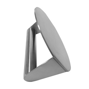 Presse à hamburgers en acier inoxydable 14x14 cm, plaque de pressage robuste pour la cuisson, la pâtisserie et le barbecue - Product Image 5