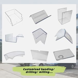 Lámina de Policarbonato Transparente Personalizada para Mecanizado CNC, Corte y Perforación, Espesor de 0.1mm a 0.4mm, Materiales de Aislamiento Solar - Product Image 2