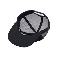Gorra Snapback Personalizada de 7 Paneles, 100% Algodón, Visera Plana, Gorra Trucker de Malla, Etiqueta Privada, Gorras Estructuradas de Hip Hop para Línea de Ropa