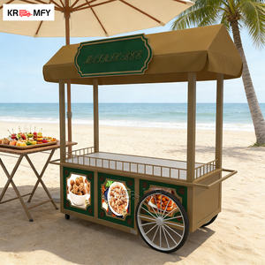 Nouvelle conception de chariot à main pour glaces et desserts glacés, sucettes glacées italiennes - Product Image 6