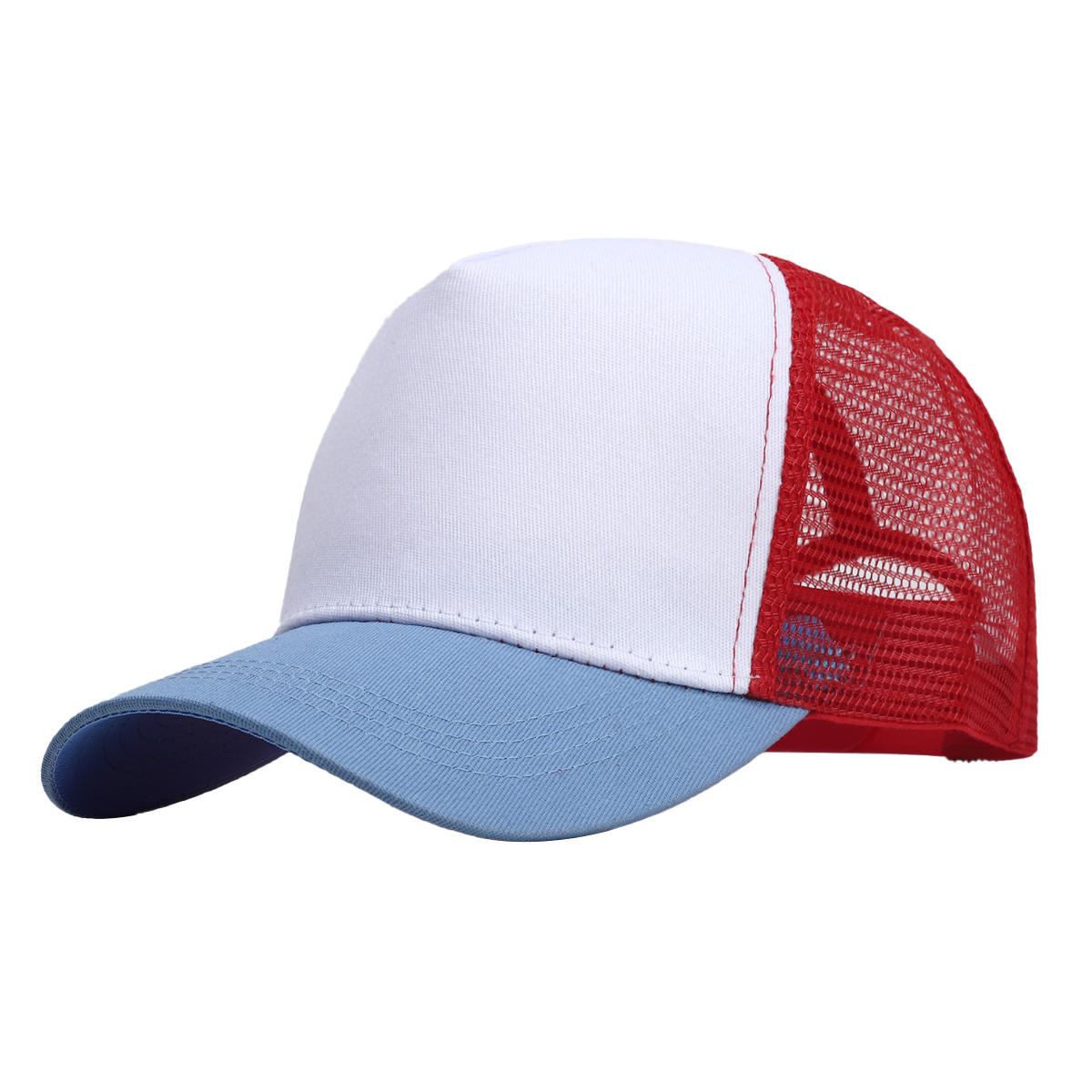 Bleu ciel Blanc Rouge Maille