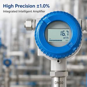 Débitmètre intégré à bride en acier inoxydable CXLUGB DN50 Ia CT6 antidéflagrant pour usine chimique, traitement de l'eau et gaz - Product Image 4