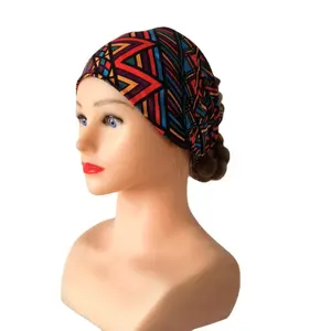 Thời trang màu Womens Turban hat headscarf headwrap Turban phụ nữ mô hình Turban