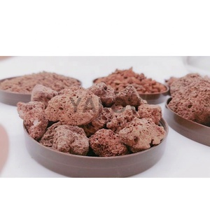 Prezzo di fabbrica rocce di lava rossa schiacciate naturali - Product Image 6