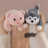 Peluche d'éléphant personnalisée en velours court rembourrée de coton PP, super douce et mignonne pour bébé et tout-petit, 31-50 cm