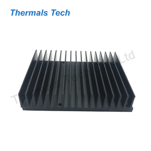 (L)40 *(<span class=keywords><strong>W</strong></span>)46.2mm électronique dissipateur de chaleur avec noir anodisé pour 25W appareil ménager puce - Product Image 3