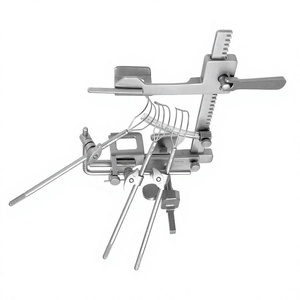 Kit chirurgical cardiovasculaire complet de rétracteurs de valve mitrale de qualité supérieure, manuel et réutilisable, pour la chirurgie cardiaque thoracique - Product Image 1