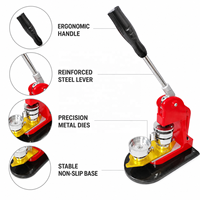 Moule manuel DIY pour machine à badges de 25 mm – Nouveau modèle pour usage en restaurant