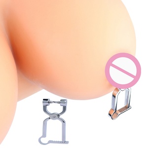 ที่หนีบหัวนมดีไซน์เฉพาะ QKKQ ที่หนีบหัวนมแบบหนีบ ที่หนีบหัวนมสำหรับ BDSM อุปกรณ์เสริมทางเพศ ของเล่นทางเพศสำหรับผู้หญิง - Product Image 1