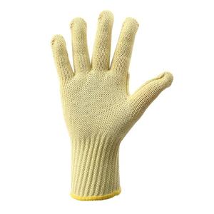 Gants de soudage en fibre Kevlar DuPont résistants à la chaleur 350 ° Gants de protection individuelle (PIE) en latex ignifuge avec poignets élastiques pour travaux métallurgiques et de fonderie - Product Image 1