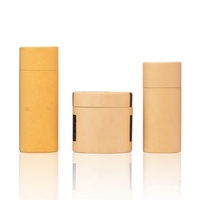 Solution d'emballage personnalisée, conception fonctionnelle, petite boîte d'emballage en papier ronde pour flacon cosmétique