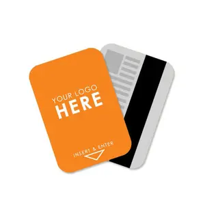 YGS hotel key card for lock sticker magnetic stripe credit 13.56mhz card with chip