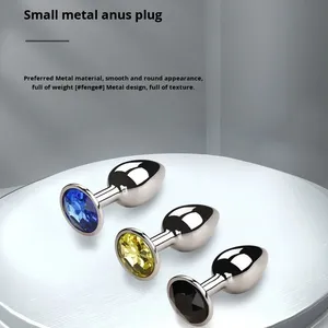 大人の男性と女性のSMセックスおもちゃオナニーオーガズム,アナルメタルプラグ - Product Image 3