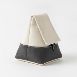 Estuche para Lápices con Forma de Bola de Arroz Onigiri, Estuche de Lona Triangular con Solapa, Kawaii, Logotipo Personalizado al por Mayor - Product Image 3