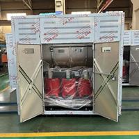 Transformateur sec triphasé DingXin SCB10-10kV 1000kVA 400kVA Dyn11/Yyn0 à refroidissement ANAF, équipement de distribution MV/HV en résine époxy