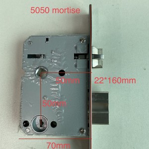 Qleung 5050 Interior Door <b>Lock</b> Body Single Bolt Smart <b>Lock</b> With Fingerprint And Password Function - Product Image 4