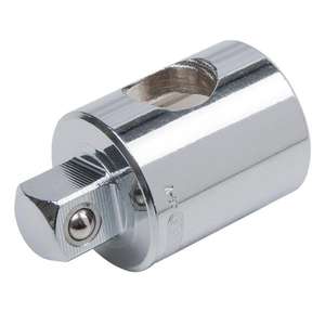 KS TOOLS-Adaptateur 918.3807 3/8 ''CHROME plus coulissant/réducteur, 1/2'' F x 3/8 ''M-ACCESSOIRES DE CLÉ À DOUILLE EAN 4042146084700 - Product Image 1
