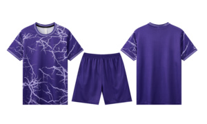 Nouvel ensemble d'uniformes de football à manches courtes, multicolores et personnalisables, avec nom d'équipe, pour l'entraînement sportif. - Product Image 5