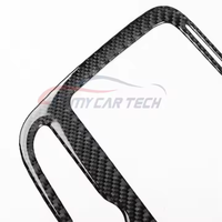Autocollants en fibre de carbone pour 2014-2017 Land Rover Range Rover Sport Center Control Accessoires intérieurs