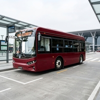 Châssis de bus urbain électrique automatique Guangtong de 11 m pour transport de passagers, vitesse optionnelle de 71 à 90 km/h, conduite à gauche