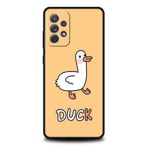 Funda de juego de pato ganso de dibujos animados para <span class=keywords><strong>Samsung</strong></span> A51 A71 A21S A12 A11 A15 A25 A31 A41 A52 A32 A23 A33 A53 <span class=keywords><strong>A73</strong></span> A03S A05S A13 5G A72 - Product Image 5