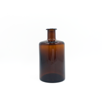 Grand diffuseur de parfum d'intérieur de forme nouvelle, flacon en verre de luxe 500 ml, bouchon en liège, emballé en carton, logo personnalisé, non transparent