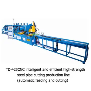 High speed steel metal sawing pipe cutting machine / auto load cutting machine