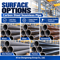 Pipa Boiler Baja Karbon Seamless ASTM A106 Gr B Tabung Baja Tekanan Tinggi Suhu Tinggi