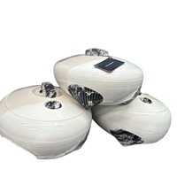 Ensemble de 3 chauffe-plats 4L-5L-6L, contenants alimentaires multifonctionnels en plastique isolé de haute qualité